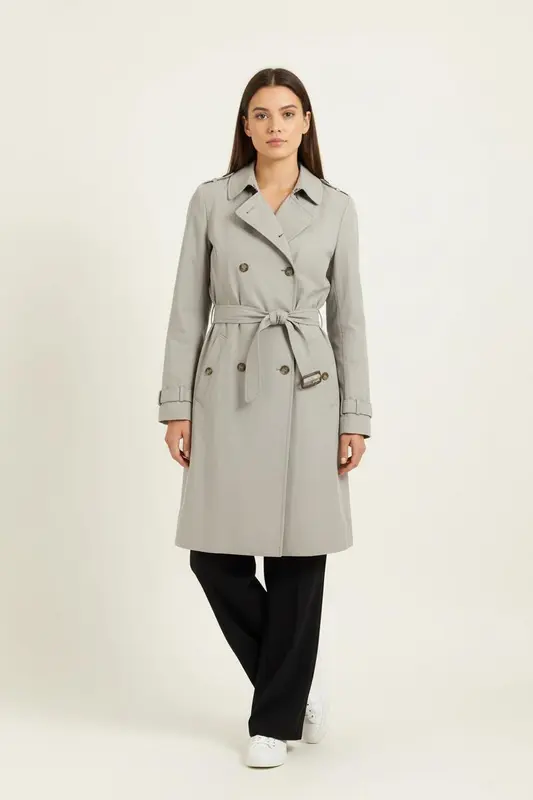 Trench Gris - Taille M/38