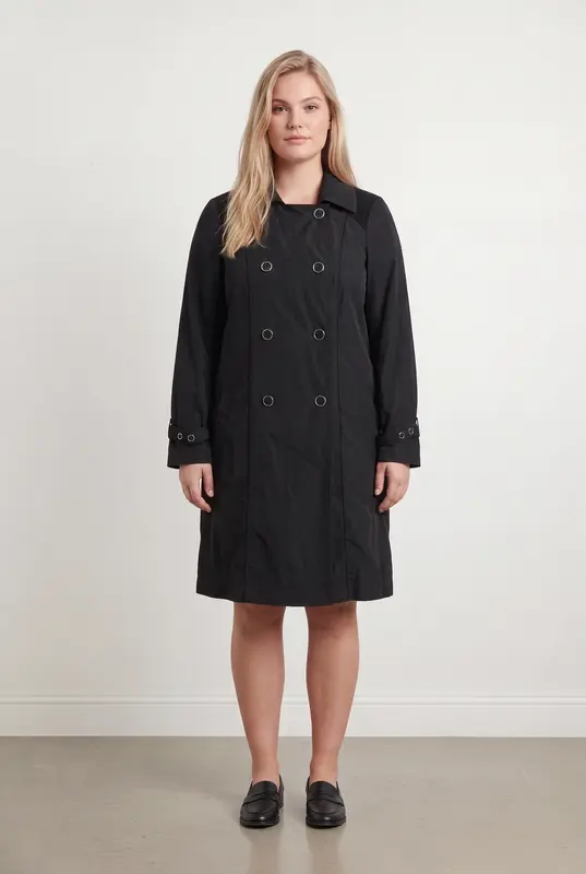 Trench Noir - Taille XL/42