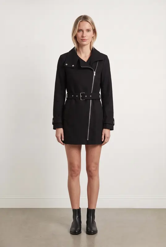 Trench Noir - Taille XS/34