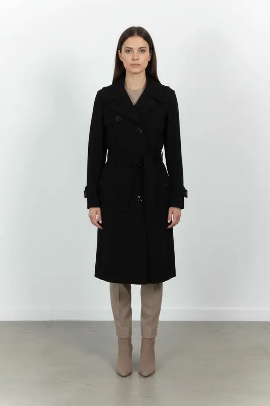 Trench Noir - Taille XXXL/46