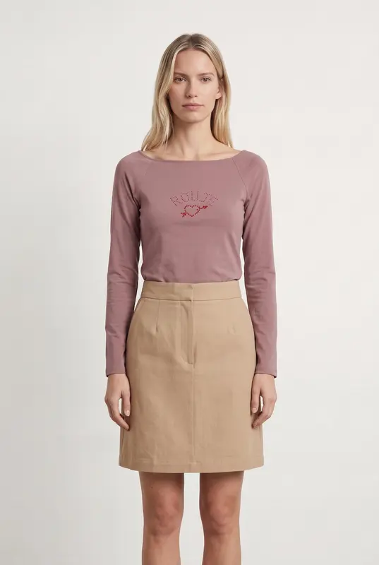 Tshirt Manches Longues Rose - Taille M/38