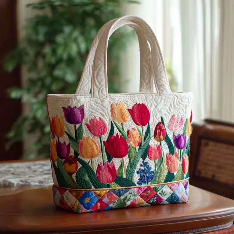 Tulipe - Sac Matelassé Chic