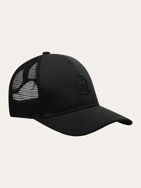 Twill trucker cap - Black Jet