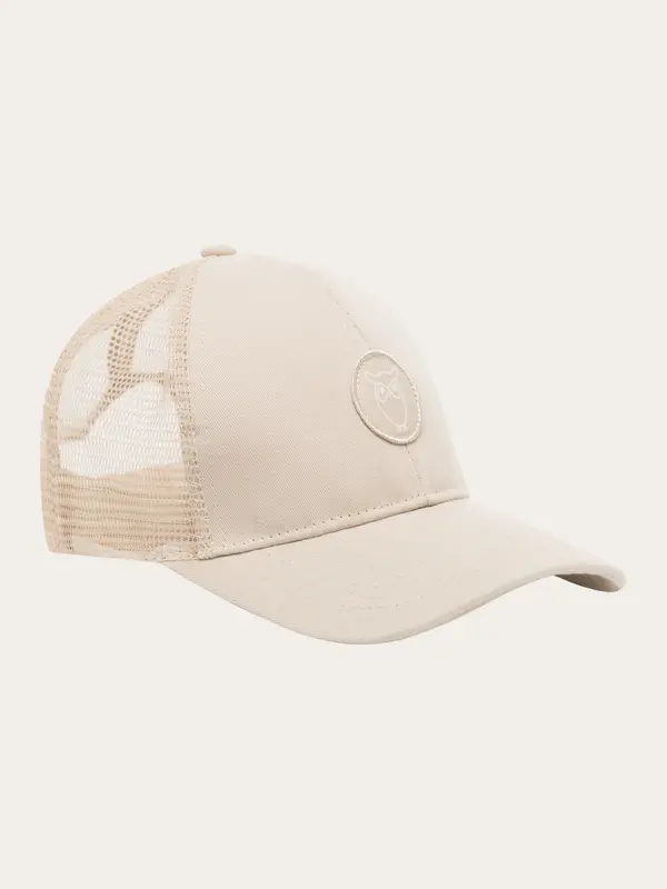 Twill trucker cap - Light feather gray