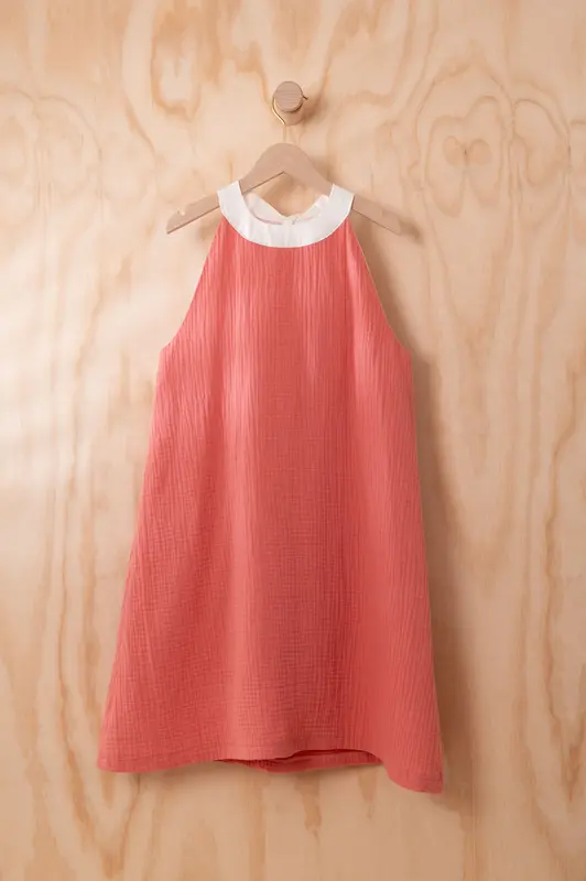 Ty Cherry - Robe Belle-Île Double gaze Melba