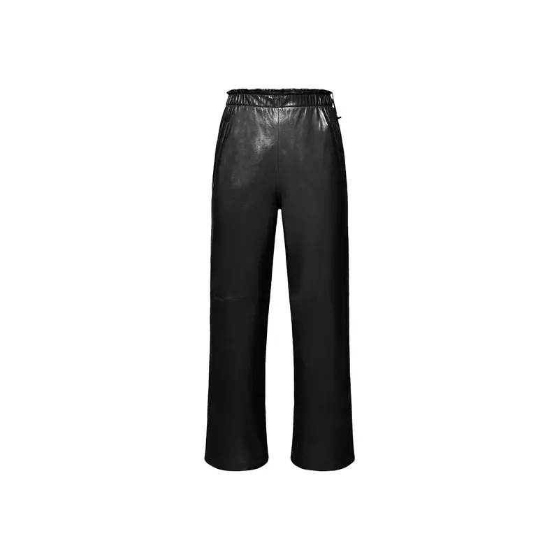 URANUS (REF. 64599) NOIR PANTALON LARGE CUIR
