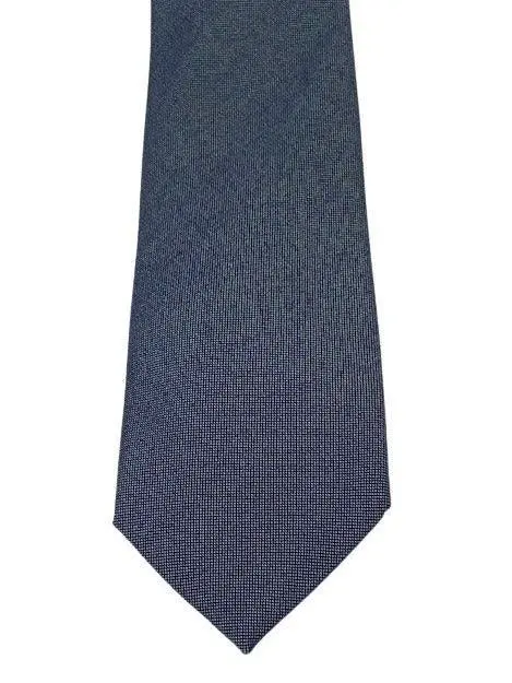 Van Laack Hommes Cravate Hommes bleu foncé