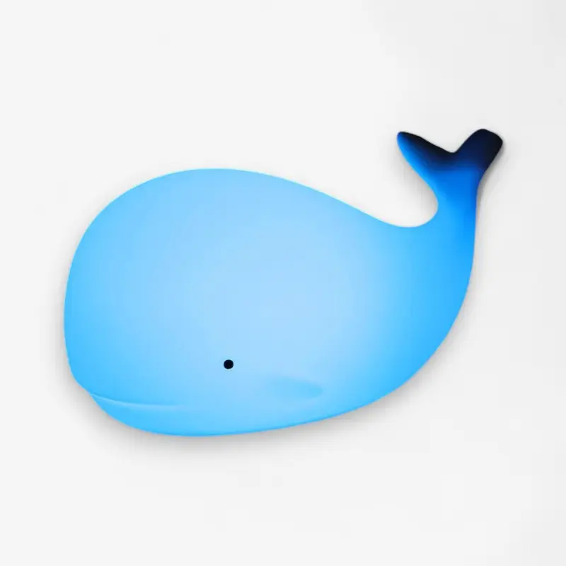 Veilleuse LED tactile en forme de baleine