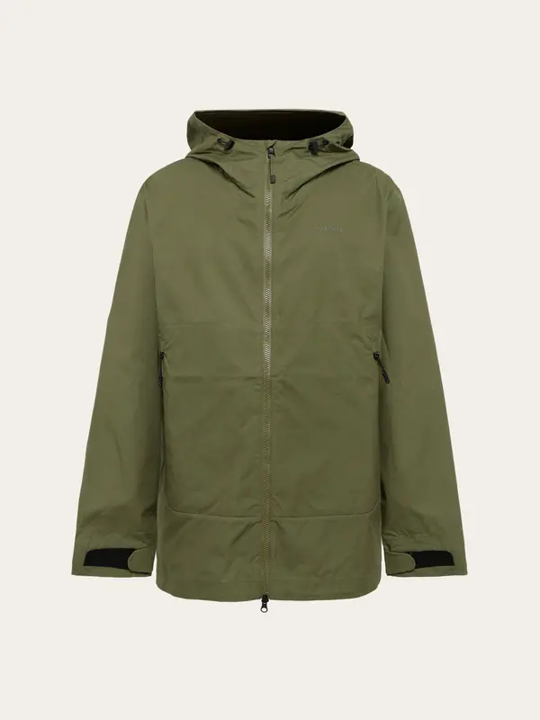 Vent canvas 200 shell jacket - Burned Olive