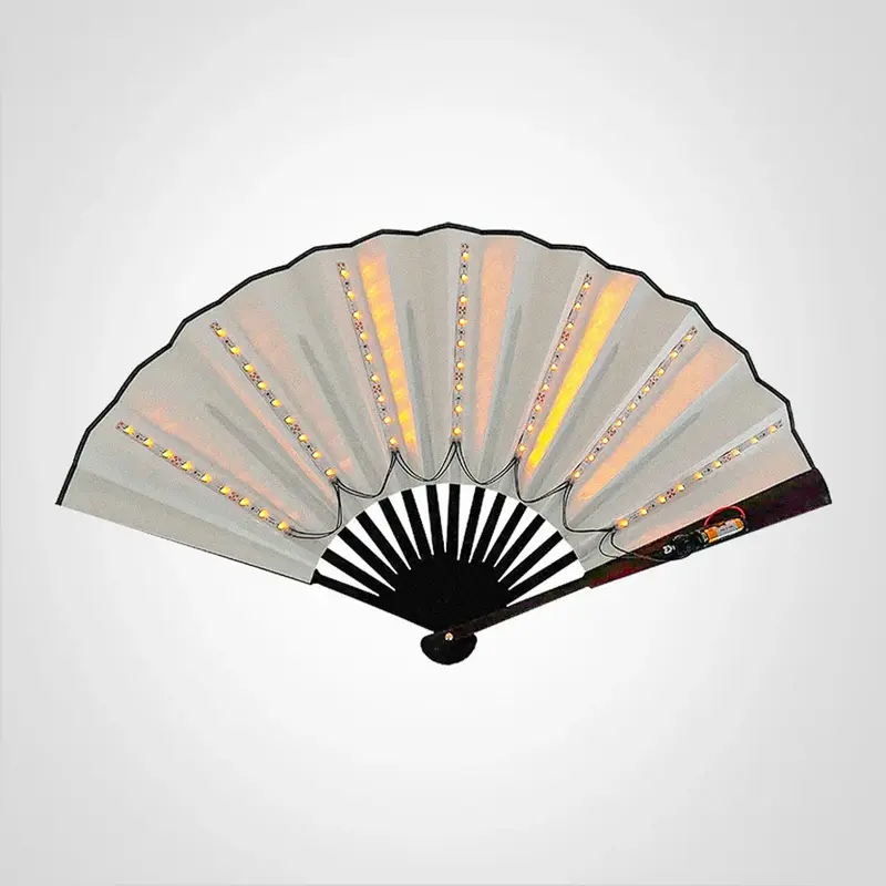 Ventilateur portable à éclairage LED pour un confort et un style frais