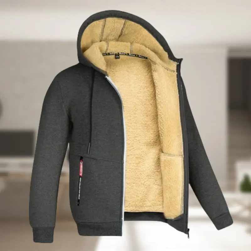 Veste à capuche slim fit pour un confort élégant