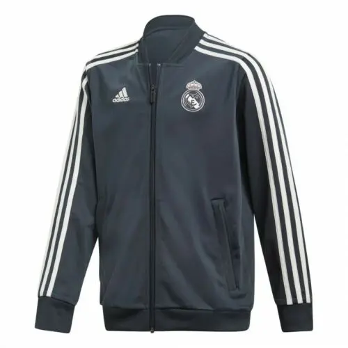 Veste Adidas Real Madrid Bleue Marine Garçon