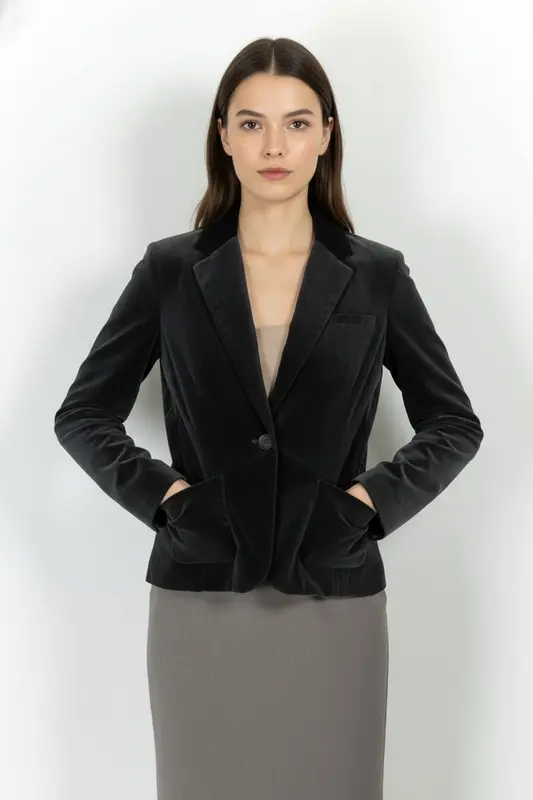 Veste Bleu Foncé - Taille L/40
