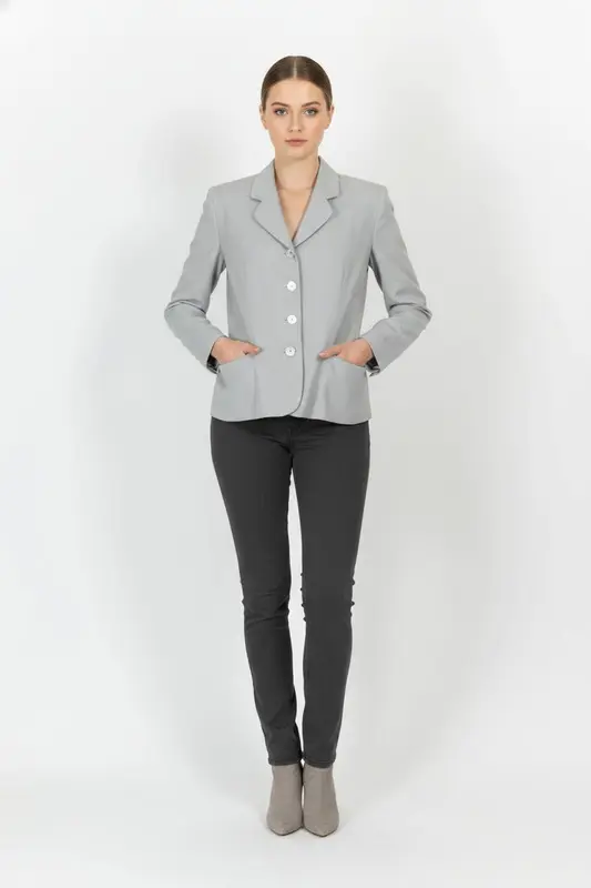 Veste bleue/grise - Taille L/40