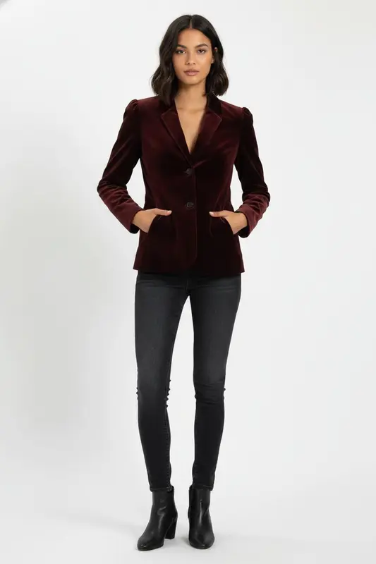 Veste Bordeaux - Taille XS/34