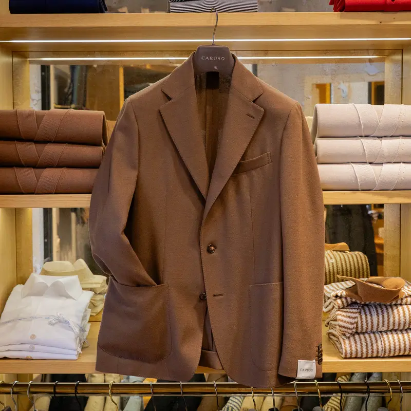 Veste Caruso tabac