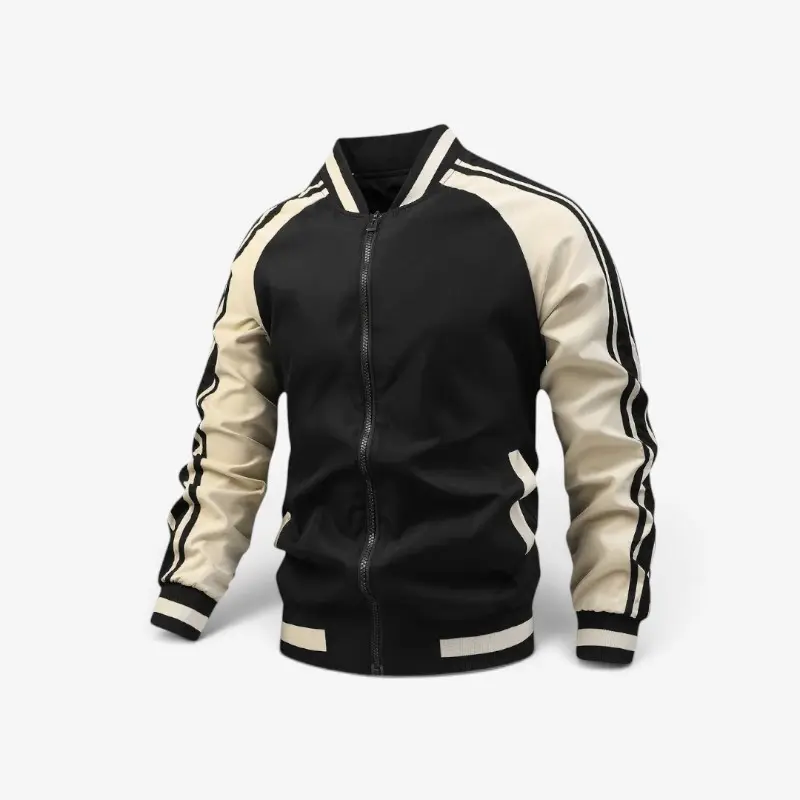 Veste coupe-vent homme à manches longues