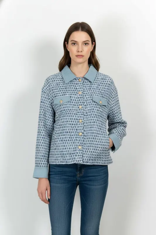 Veste Courte Bleue - Taille XXL/44