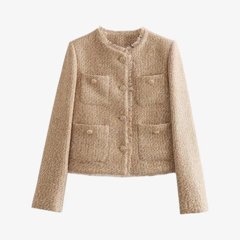 Veste courte femme manches longues