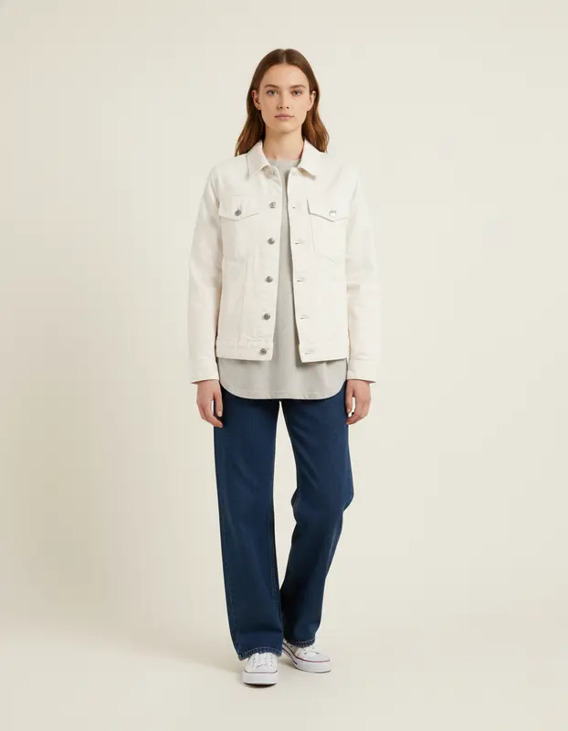 Veste en jean blanche - Taille S/36