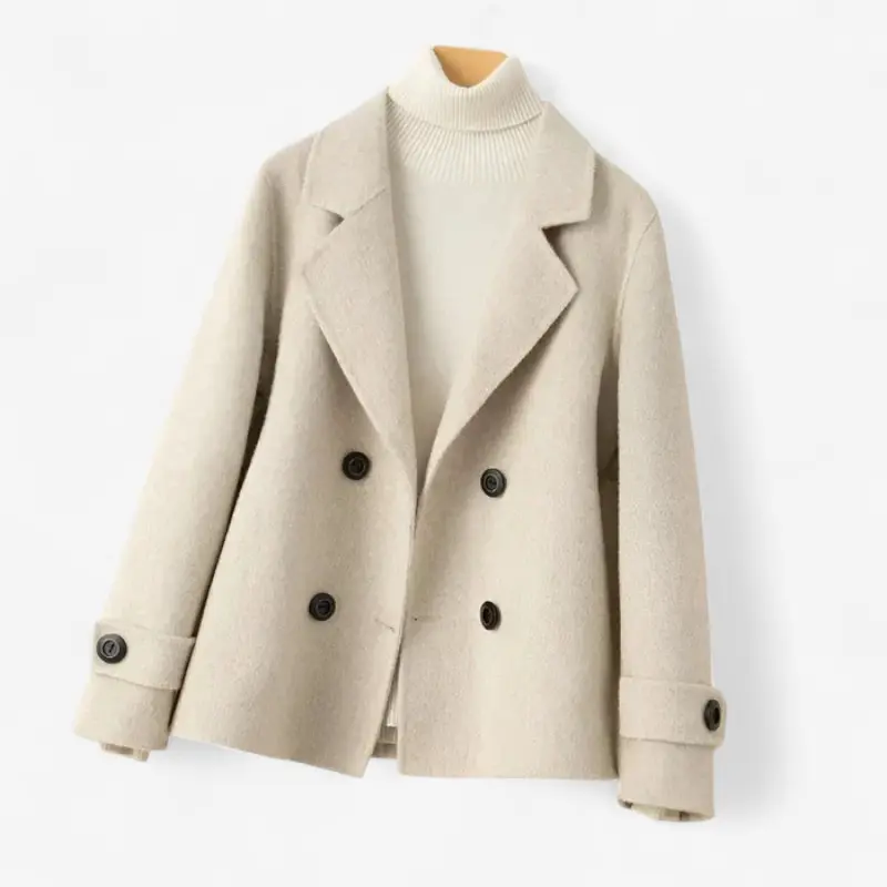 Veste femme Emma double boutonnage col à revers