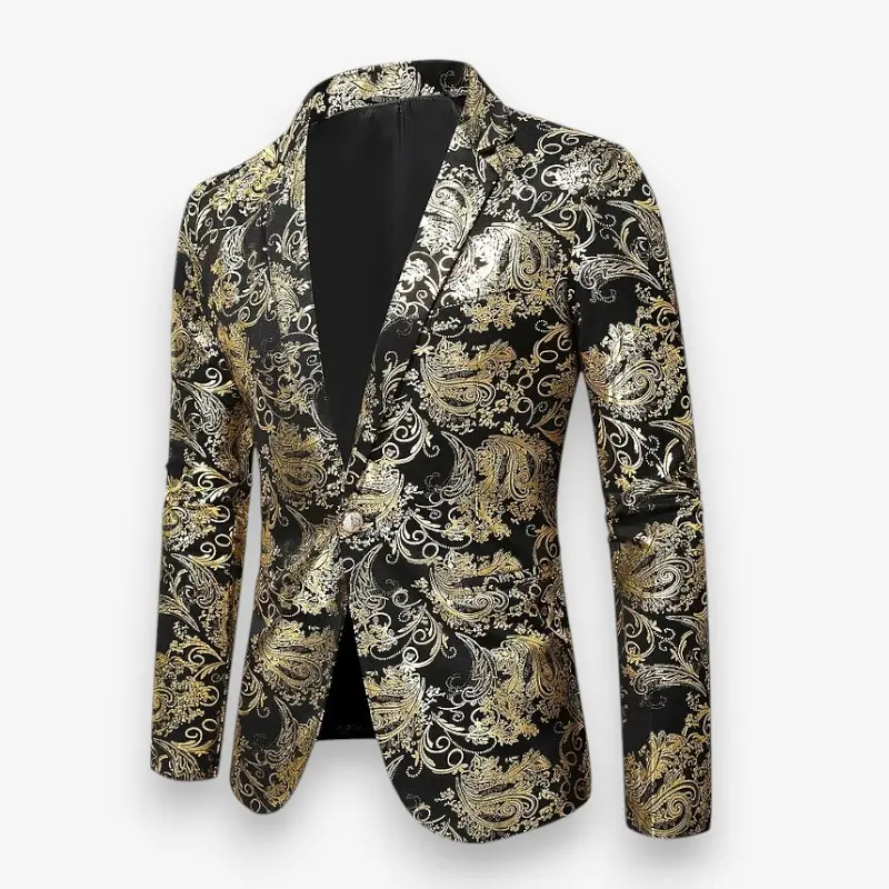 Veste fleurie manches longues