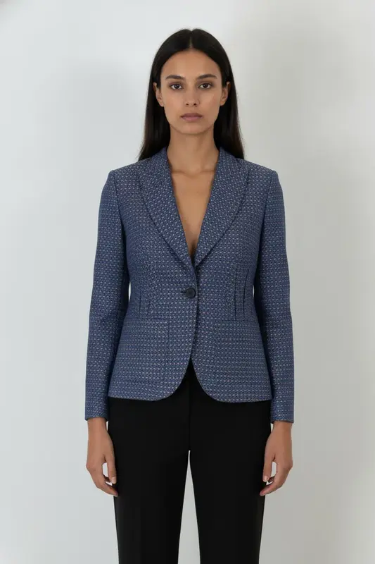 Veste Garance bleue - S/36