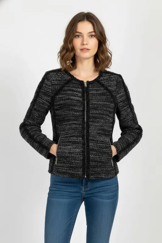 Veste Gris et Noir - Taille S/36