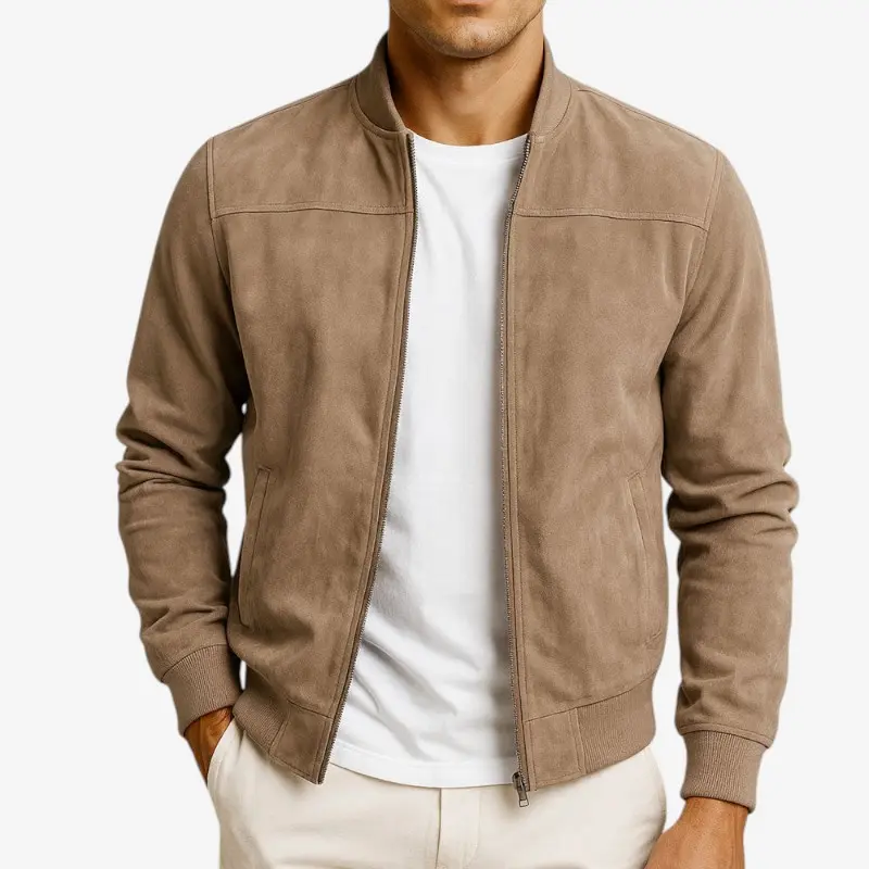 Veste homme à col montant
