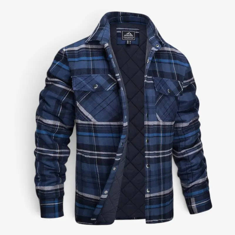 Veste homme à col rabattu