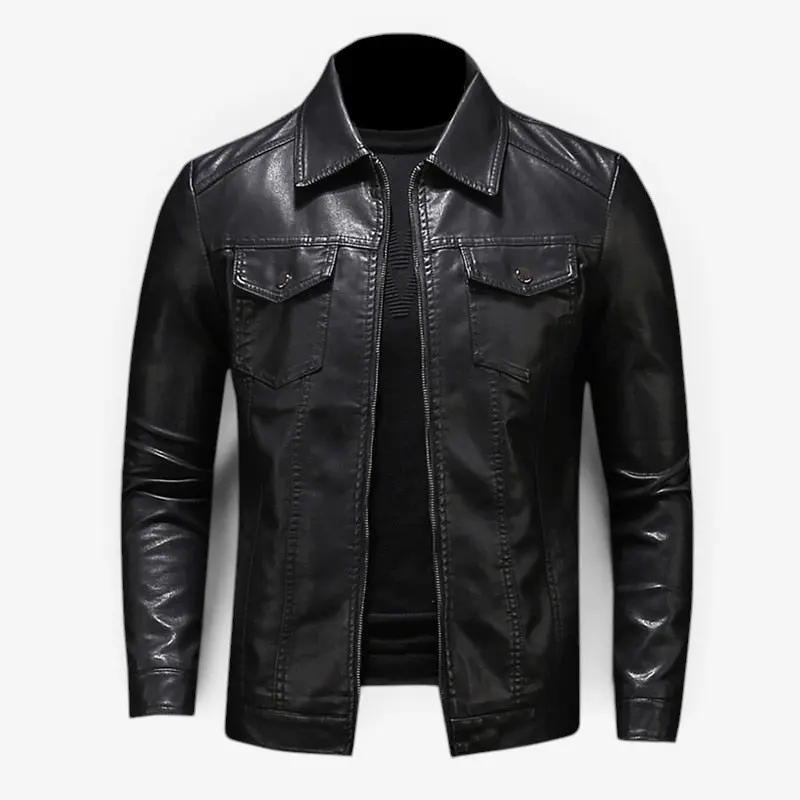 Veste homme à manches longues avec poches poitrine