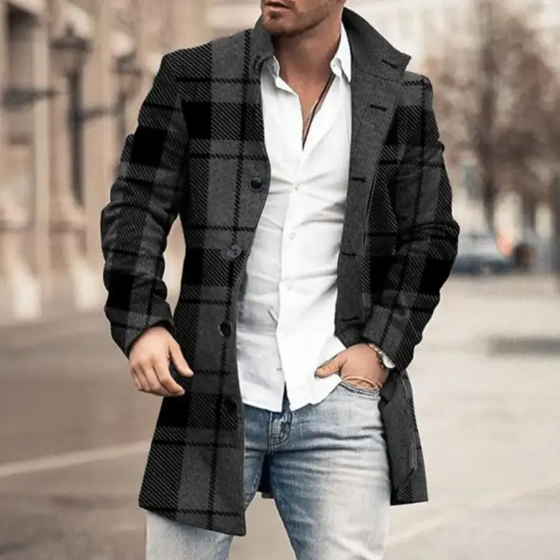 Veste homme élégante toutes saisons, détails soignés