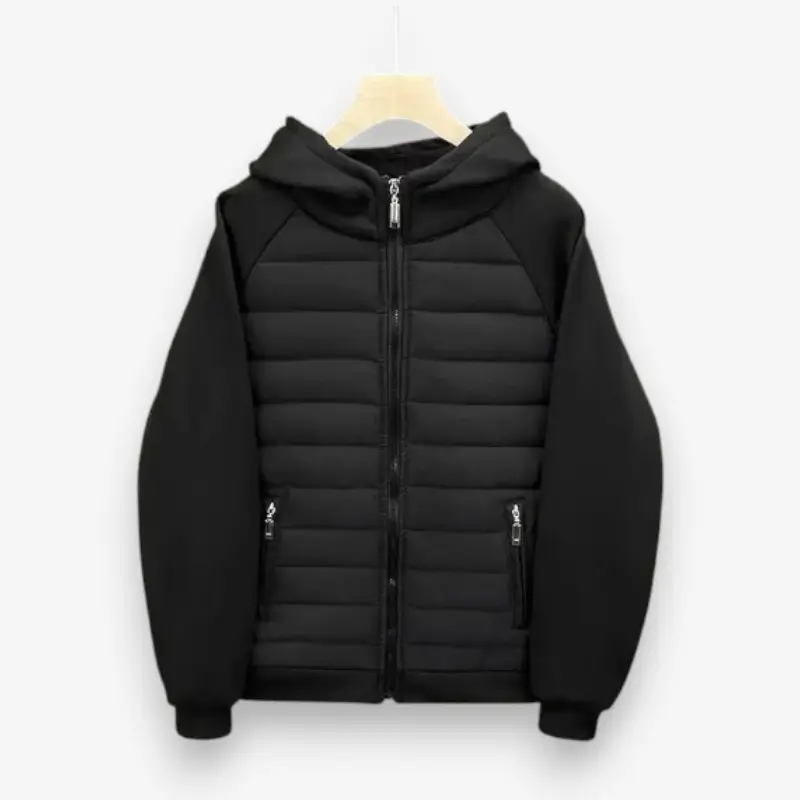 Veste homme slim zippée manches longues