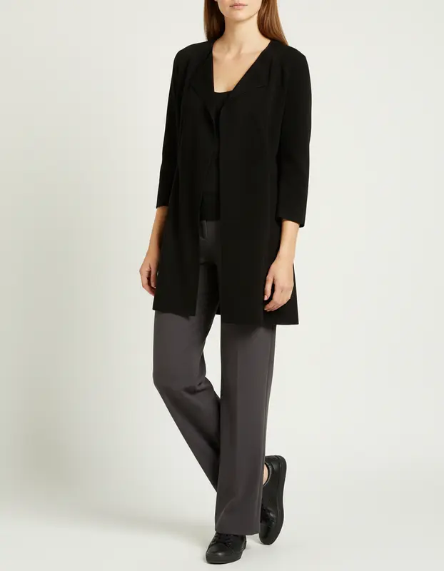 Veste longue noire - 36