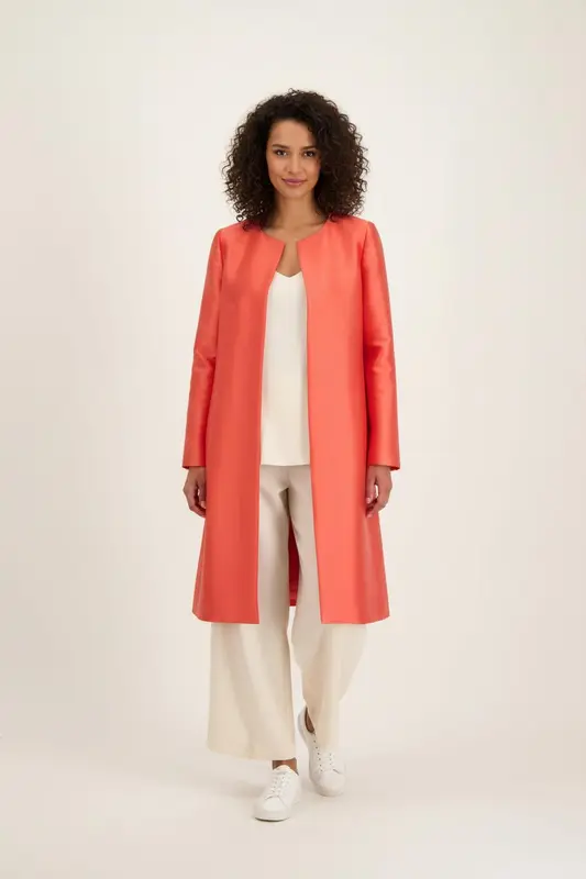 Veste Longue Orange - Taille XL/42