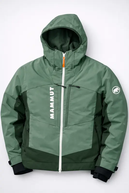 Veste Mammut Aenergy SOHomme Hybrid Hooded JacketDWR YKK Vislon - Taille M
