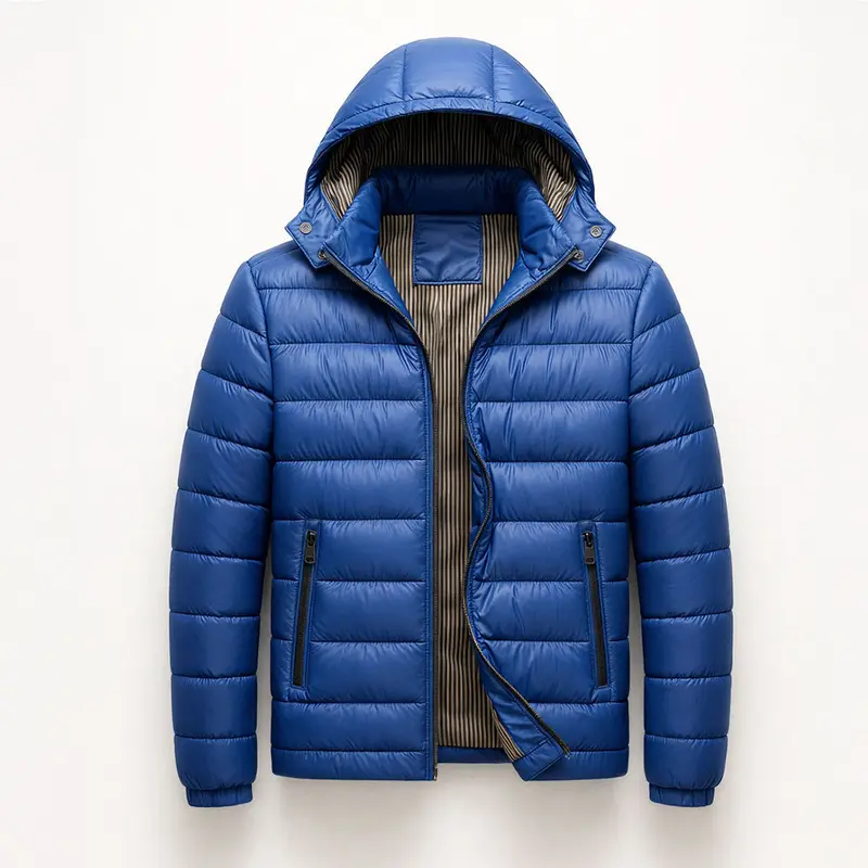 Veste matelassée homme, garnissage coton, coque résistante à l'eau