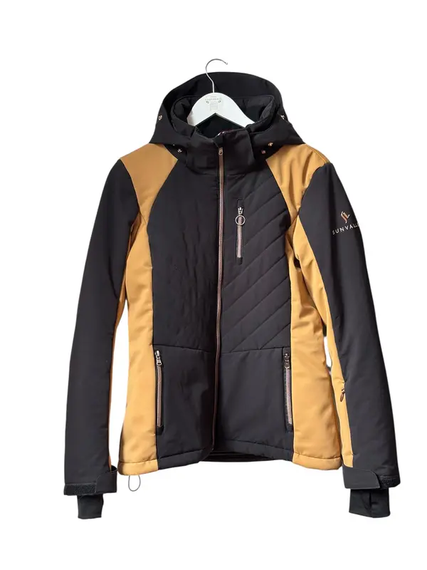 Veste ski Femme SUNVALLEY noir/or taille L/40