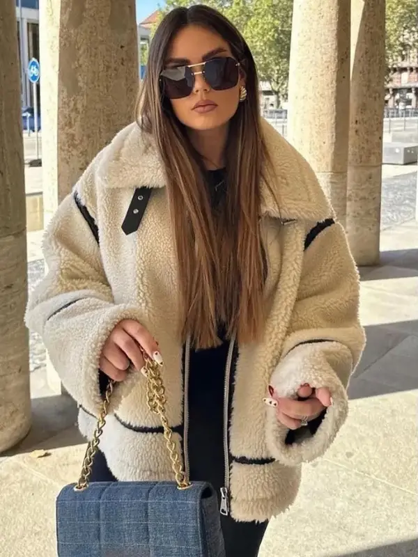 Veste Teddy polyvalente pour une mode moderne