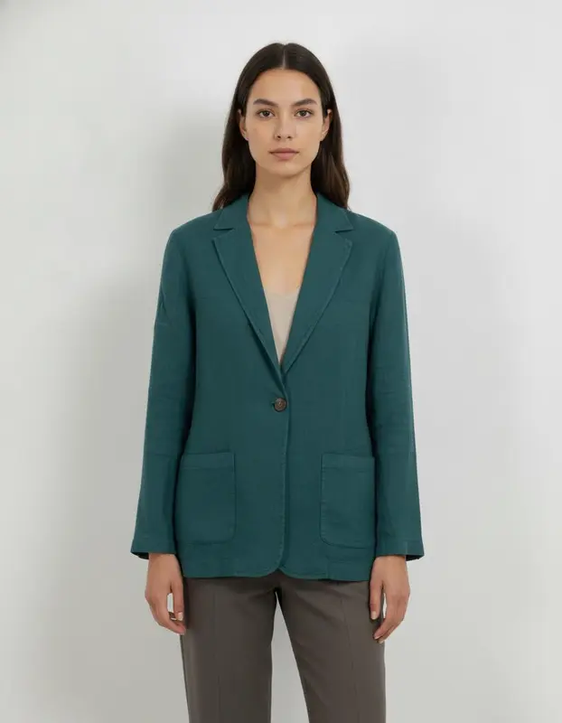 Veste turquoise légère - 38