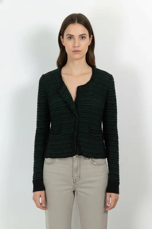 Veste Verte et Noire - Taille M/38