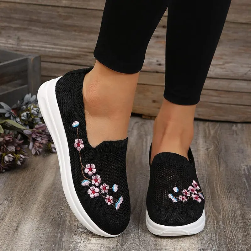Veyla - Chaussures femme imprimé fleuri Veyla