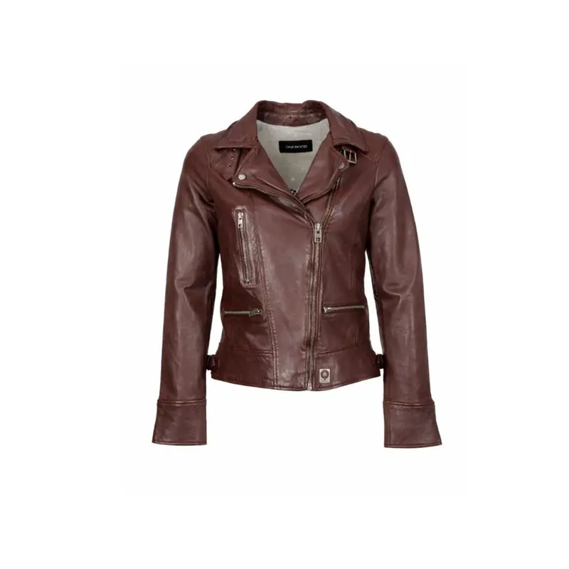 VIDEO (REF. 62065) PORTO - BLOUSON EN CUIR EFFET LAVÉ