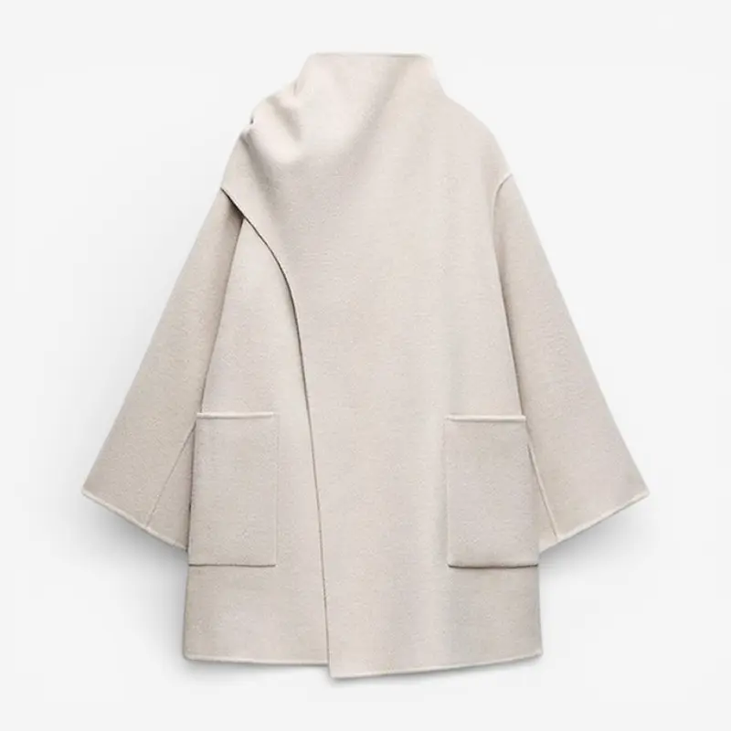 Virelle – Cardigan Ample Manches Longues Avec Poches Latérales