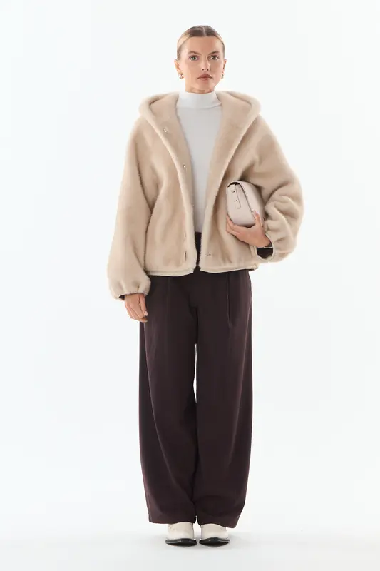 WAYLA - Veste en fausse fourrure