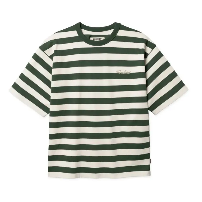 WOODBIRD T-shirt WBBean Stripe