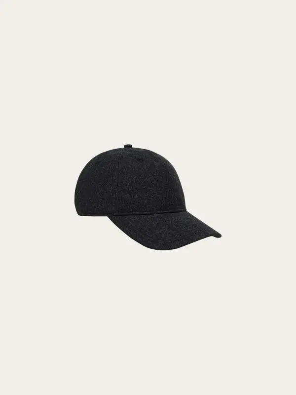 Wool cap - Dark Grey Melange