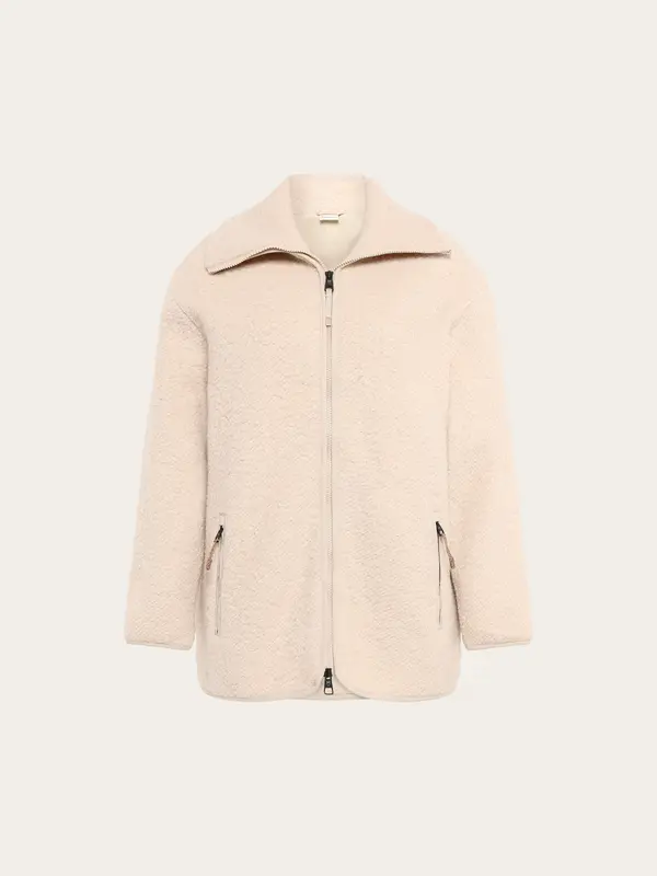 Wool fleece full zip - Item Colour