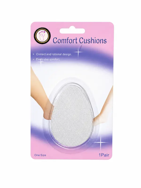 x2 coussinets confort pieds 7,5 x 5 cm
