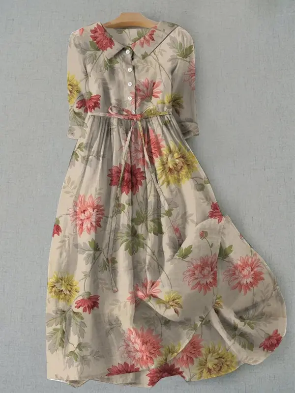 Zinnia - Élégante Robe Chemise